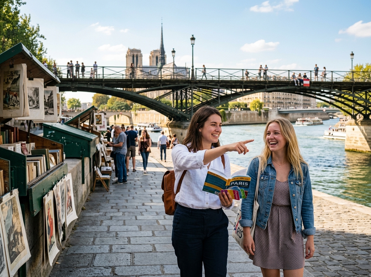 Immersion culturelle au bord de la Seine à Paris